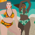 Bikini for midlife curvy women | CrunchyTales | Stefania Tomasich