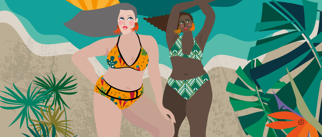 Bikini For Midlife Curvy Women | CrunchyTales | Stefania Tomasich