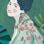 Tribute to the recovered Klimt's Portrait of a Lady by Stefania Tomasich