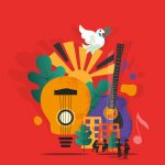 Ossola Guitar Festival Illustration by Stefania Tomasich