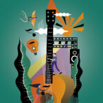 Ossola Guitar Festival - Illustration - Stefania Tomasich - 2023
