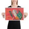 Midlife Woman illustration poster by Stefa