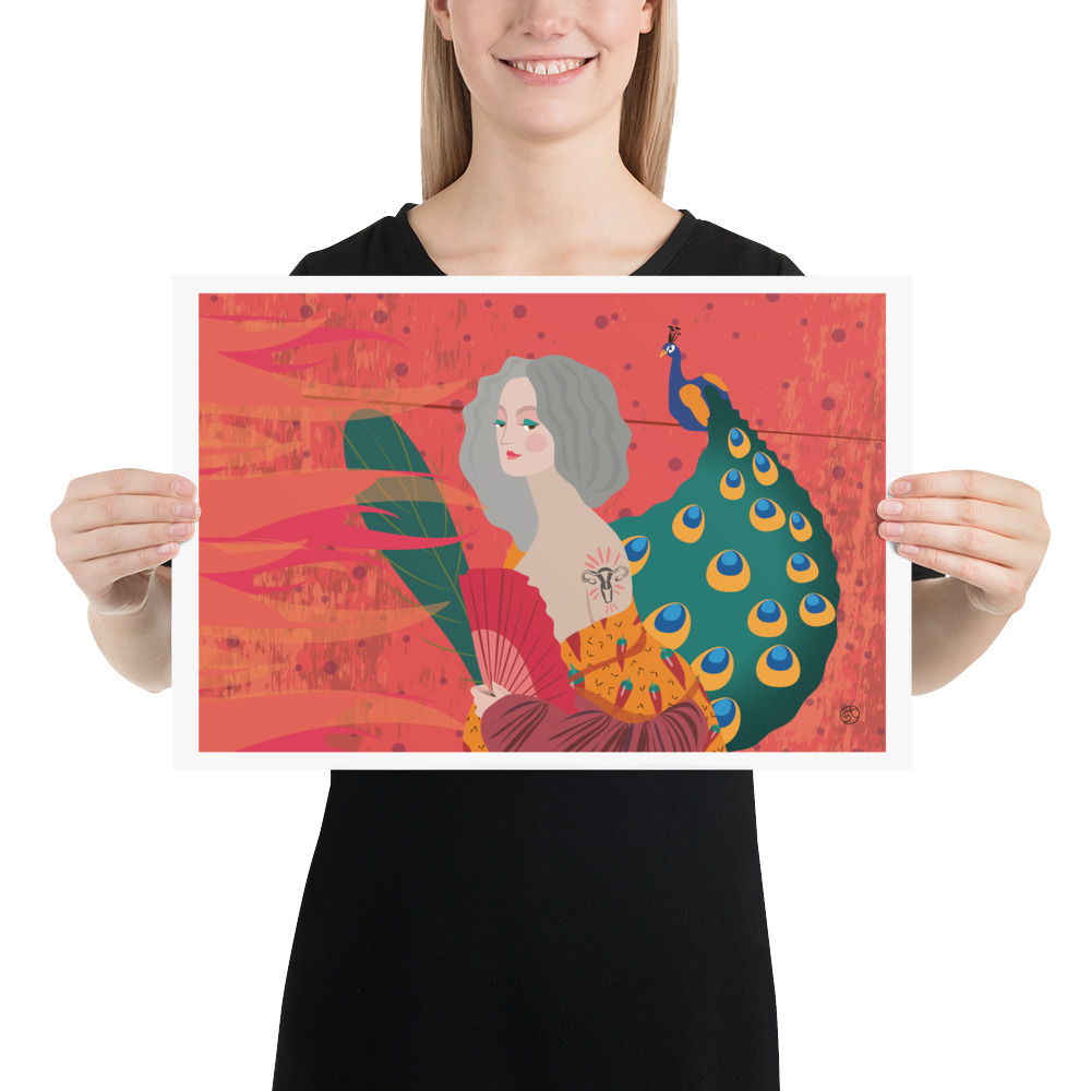 Midelife Woman Poster